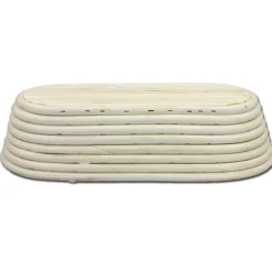 BrandNewCake Rijsmandje Riet Ovaal 30x15cm (700 tot 900 gram deeg)* Rijsmandjes