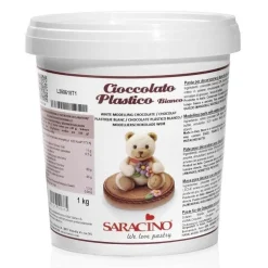 Saracino Modelleer Chocolade Wit 1kg* Chocolade