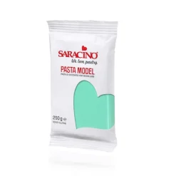 Saracino Modelling Paste Turquoise/Tiffany 250g* Modelleerfondant