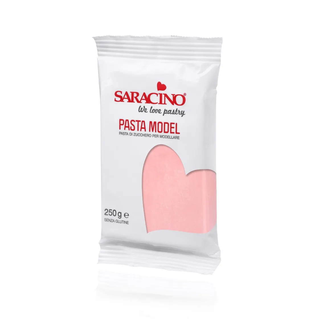 Saracino Modelling Paste Roze 250g* Modelleerfondant