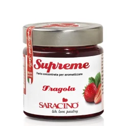 Saracino Smaakpasta Aardbei 200g* Smaakpasta|Smaakstoffen