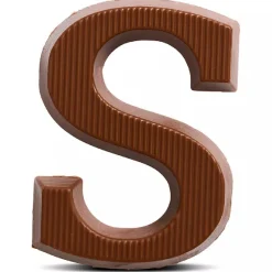 Overig Schoenletter -Letter S- 40g* Snoepgoed|Chocolade Decoraties