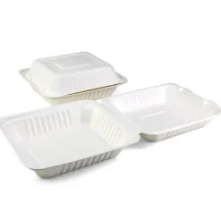 Overig Senza Suikerriet Bento Box 20,3x20,3x8cm 40st.* Taartdozen