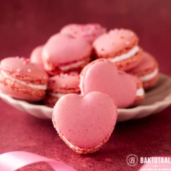 Silikomart Siliconen Bakmat Macarons Hartmodel 30x40cm / 42 macarons* Bakhulpmiddelen
