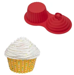 BrandNewCake Siliconen Bakvorm Jumbo Cupcake (Cake Smash)* Ijs En Dessert Vormen|Bakvormen Siliconen