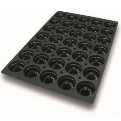 Silikomart Siliconen Bakvorm Tulband Ø73h36mm (35) - 60x40cm* Bakvormen Siliconen|Ijs En Dessert Vormen