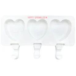 Happy Sprinkles Siliconen IJsjesmal/Cakesicle Heart* Ijs En Dessert Vormen|Bakvormen Siliconen