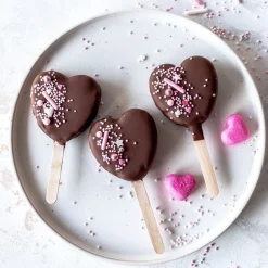 Happy Sprinkles Siliconen IJsjesmal/Cakesicle Heart* Ijs En Dessert Vormen|Bakvormen Siliconen