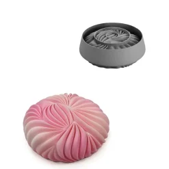 Dinara Kasko Siliconen Vorm Dunes Ø20x6cm* Ijs En Dessert Vormen|Bakvormen Siliconen