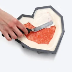 Dinara Kasko Siliconen Vorm Heart 22,5x23x6,5cm* Bakvormen Siliconen|Ijs En Dessert Vormen
