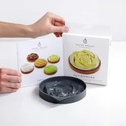 Dinara Kasko Siliconen Vorm Tart Diamond Ø14x2,5cm* Ijs En Dessert Vormen|Bakvormen Siliconen