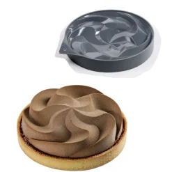 Dinara Kasko Siliconen Vorm Tart Lotus Ø14x2,5cm* Bakvormen Siliconen|Ijs En Dessert Vormen