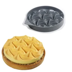 Dinara Kasko Siliconen Vorm Tart Tesselation Ø14x2,5cm* Ijs En Dessert Vormen|Bakvormen Siliconen