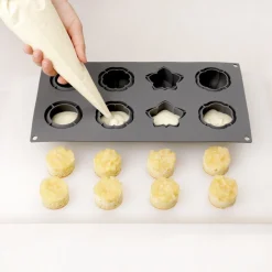 Dinara Kasko Siliconen Vorm Wagashi 34x18x3,7cm* Bakvormen Siliconen|Ijs En Dessert Vormen