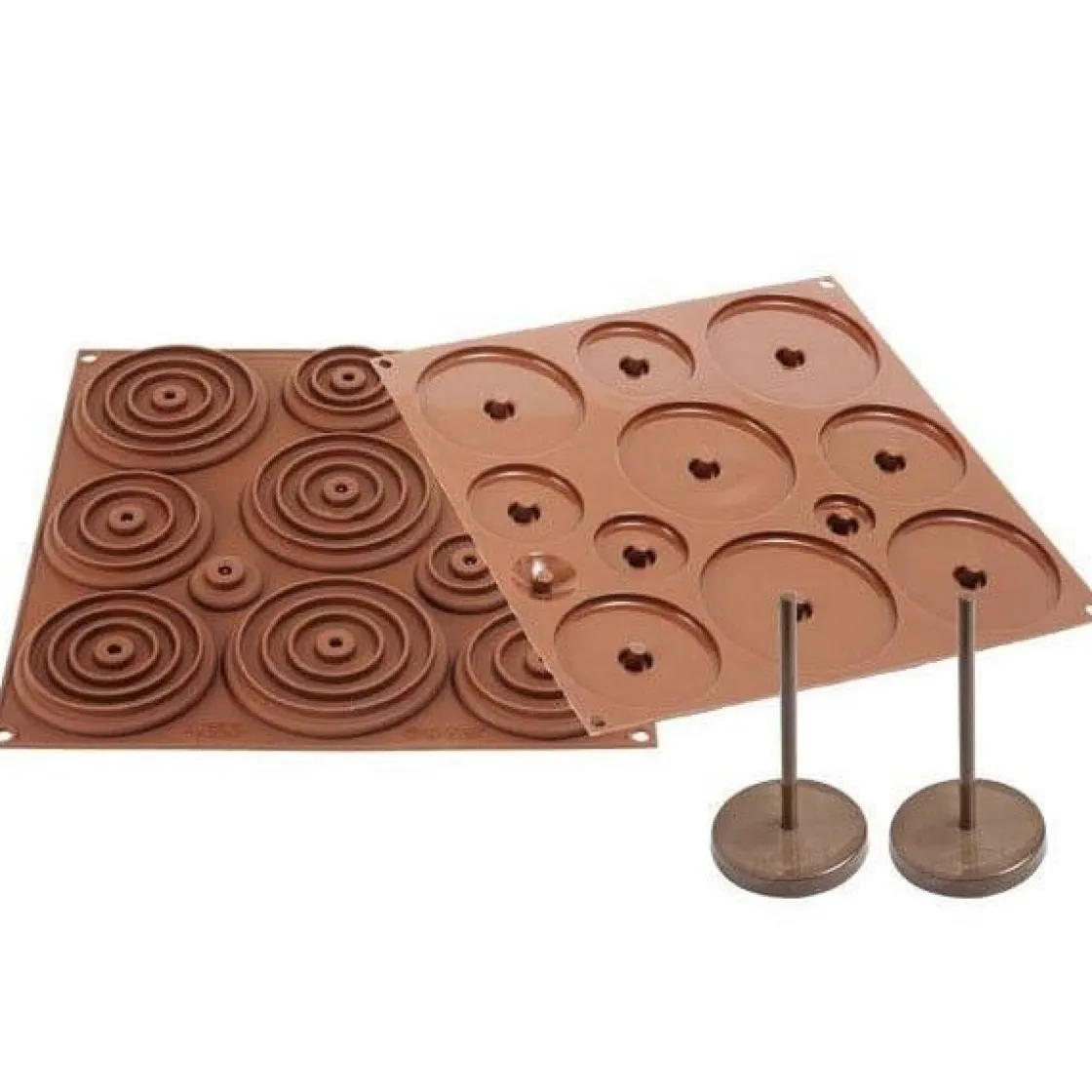 Silikomart Chocolade Vormset Ei Ø305x15(h)mm*** Vormsets