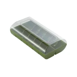 Silikomart Doosje voor 12 Macarons Groen* Bonbon Doosjes|Cupcake Doosjes