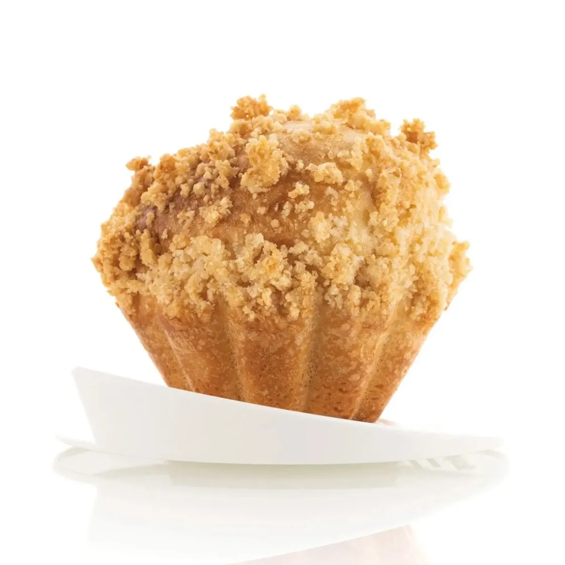 Silikomart Gebakschoteltje Rond Wit Ø8,6cm 100st.* Taartkartons En Randen