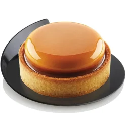 Silikomart Gebakschoteltje Rond Zwart Ø8,6cm 100st.* Taartkartons En Randen