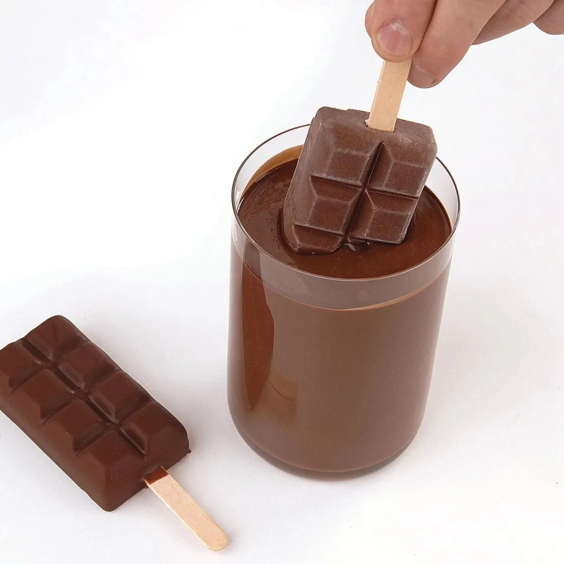 Silikomart IJsstokjes Hout 11,3cm - 500st* Ijs En Dessert Verpakkingen|Bakhulpmiddelen