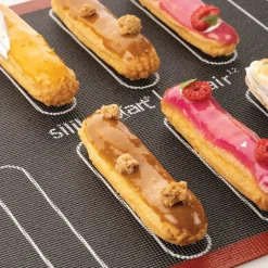 Silikomart Siliconen Bakmat Air Eclair/Soezen 58,3x38,4cm* Bakhulpmiddelen