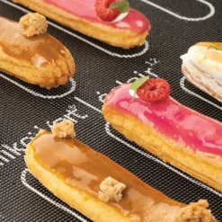 Silikomart Siliconen Bakmat Air Eclair/Soezen 58,3x38,4cm* Bakhulpmiddelen