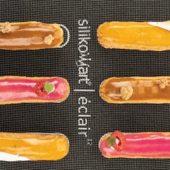 Silikomart Siliconen Bakmat Air Eclair/Soezen 58,3x38,4cm* Bakhulpmiddelen