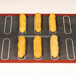 Silikomart Siliconen Bakmat Air Eclair/Soezen 58,3x38,4cm* Bakhulpmiddelen