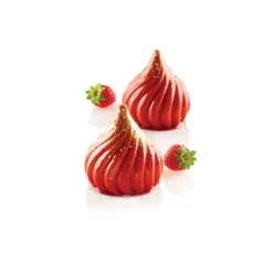 Silikomart Siliconen Bakvorm Russian (5x) Ø6,7x7,3cm* Bakvormen Siliconen|Ijs En Dessert Vormen