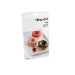 Silikomart Siliconen Bakvorm Donuts (6x) Ø7,5x2,8cm* Ijs En Dessert Vormen|Bakvormen Siliconen