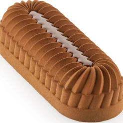 Silikomart Siliconen Bakvorm Pleincoeur Bûche 23,6x8cm* Bakvormen Siliconen|Ijs En Dessert Vormen