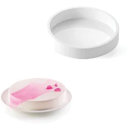 Silikomart Siliconen Bakvorm Rond Ø22x5cm* Ijs En Dessert Vormen|Bakvormen Siliconen