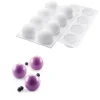 Silikomart Siliconen Bakvorm Bol (8x) Ø5,2x4,5cm* Ijs En Dessert Vormen|Bakvormen Siliconen