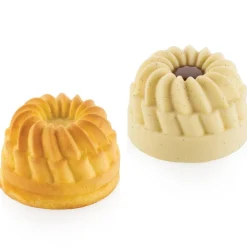 Silikomart Siliconen Bakvorm Pleincoeur Rond (6) Ø7x4,8cm* Bakvormen Siliconen|Ijs En Dessert Vormen