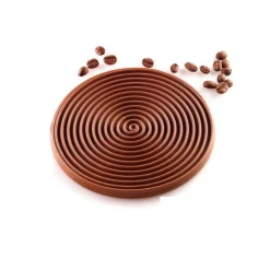 Silikomart Siliconen Bakvorm Spiraal (2x) Ø14cm* Bakvormen Siliconen|Ijs En Dessert Vormen