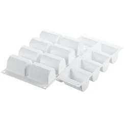 Silikomart Siliconen Bakvorm Bûchette 7,5x5x4,6cm* Ijs En Dessert Vormen|Bakvormen Siliconen