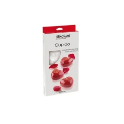 Silikomart Siliconen Bakvorm Hart (15x) 4,5cm + cutter* Ijs En Dessert Vormen|Bakvormen Siliconen