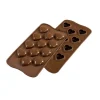 Silikomart Siliconen Bonbonvorm Hart (12x) 3,1x3x1,5cm* Bonbonvormen