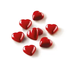 Silikomart Siliconen Bonbonvorm Hart (12x) 3,1x3x1,5cm* Bonbonvormen
