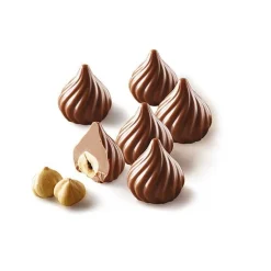 Silikomart Siliconen Bonbonvorm Vlam 3D (15x) Ø2,7cm* Bonbonvormen