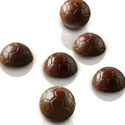 Silikomart Siliconen Bonbonvorm Voetbal (15x) Ø2,7x1,4cm* Bonbonvormen