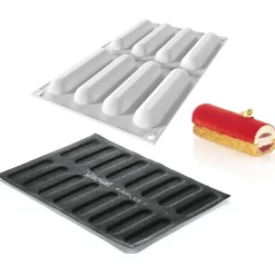 Silikomart Siliconen Eclair Kit* Ijs En Dessert Vormen|Bakvormen Siliconen