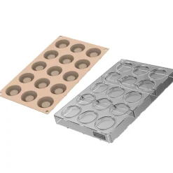 Silikomart Siliconen Kit Bonbon Ice (15) Ø4,4cm*** Bonbonvormen|Bakvormen Siliconen