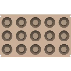 Silikomart Siliconen Kit Bonbon Ice (15) Ø4,4cm*** Bonbonvormen|Bakvormen Siliconen