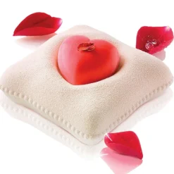 Silikomart Siliconen Kit Hartjes (15) 4,5x4,4cm / 10x10cm* Bakvormen Siliconen|Ijs En Dessert Vormen