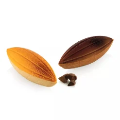 Silikomart Siliconen Kit 3D Cabossa (6) 12x4cm* Bakvormen Siliconen|Ijs En Dessert Vormen