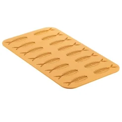 Silikomart Siliconen Mat Vis (18x) 104x35x5(h)mm* Ijs En Dessert Vormen|Bakvormen Siliconen