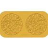 Silikomart Siliconen Mat Esotico (2) Ø140x2mm* Figuur Mallen|Bakvormen Siliconen