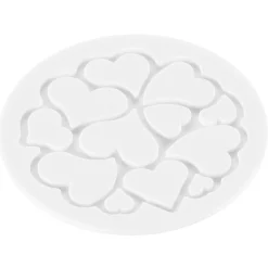 Silikomart Siliconen Mold Mini Love Ø6x0,2cm Set/6* Figuur Mallen|Molds