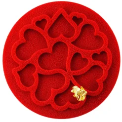 Silikomart Siliconen Mold Mini Love Ø6x0,2cm Set/6* Figuur Mallen|Molds