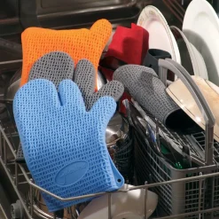 Silikomart Siliconen Ovenwant Zwart 28,5x17cm* Ovenwanten En Handschoenen